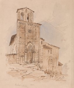 Leonessa, 3 October 1844 by Edward Lear